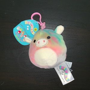 rainbow clip squishmallow